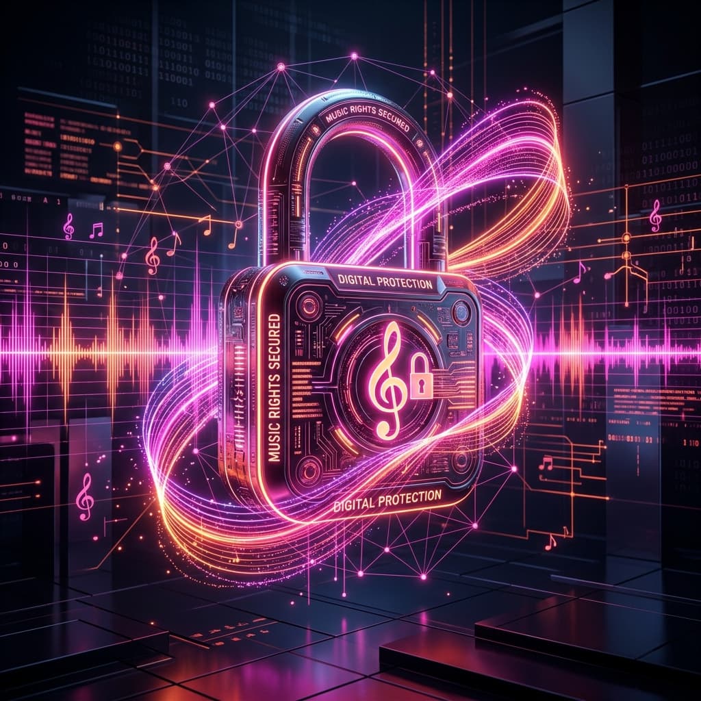 Nagmix Rights Management Dashboard - Global Copyright Protection and Anti-Piracy